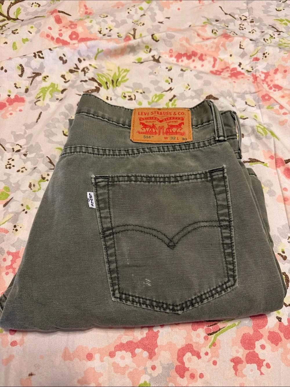 Green Men’s Levi Jeans
